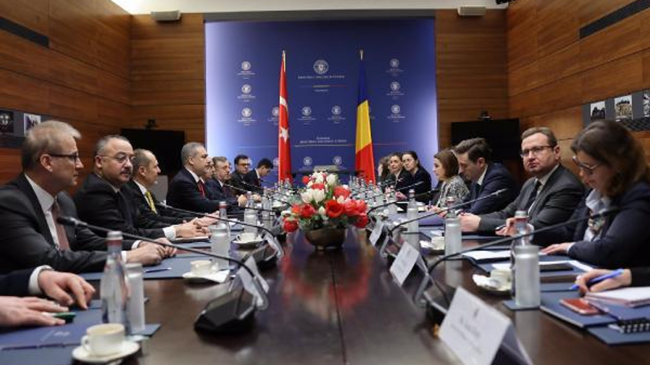 Bakan Fidan, Rumen mevkidaşı Odobescu ile görüştü