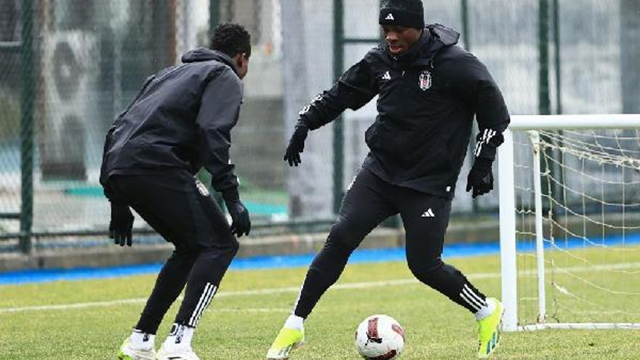Beşiktaş'ta Trabzonspor maçının hazırlıkları başladı