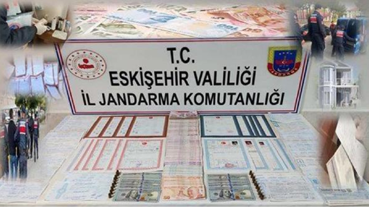 Eskişehir'de 365 milyon liralık 'tefecilik' operasyonu