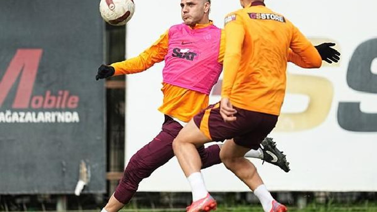 Galatasaray, Gaziantep FK maçının hazırlıklarına başladı