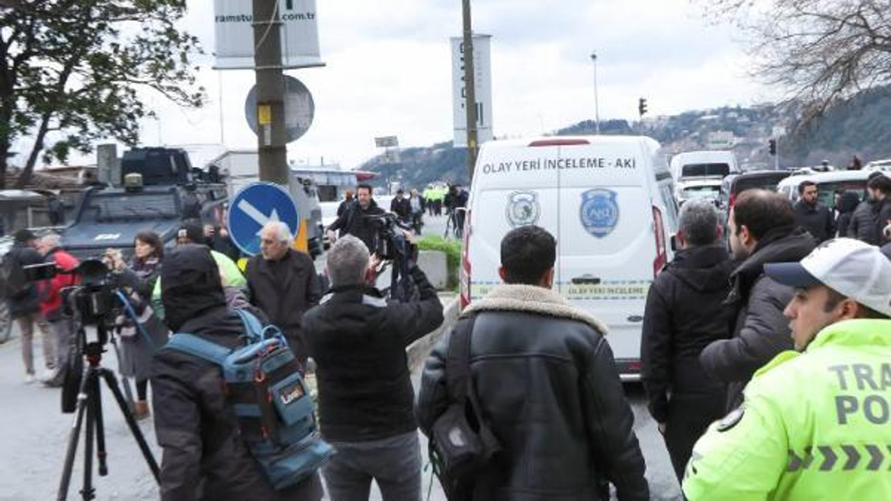 (Geniş haber)-Sarıyer'de Santa Maria Kilisesi'ne silahlı saldırı: 1 ölü