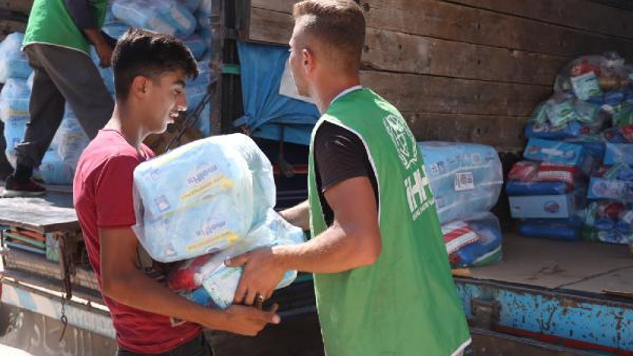 İHH, 2023 yılında Suriye'deki 570 bin kişiye yardım malzemesi ulaştırdı