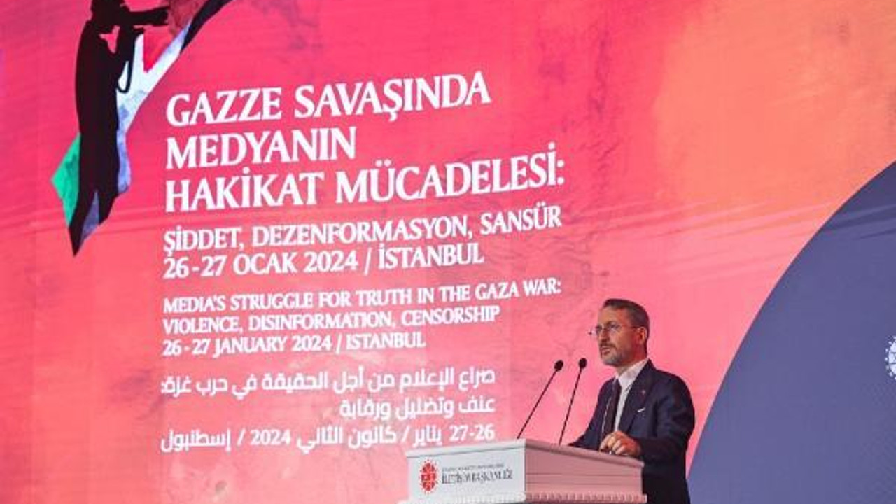 İletişim Başkanı Altun: Gazze'de 7 Ekim'den bu yana 120 gazeteci şehit oldu