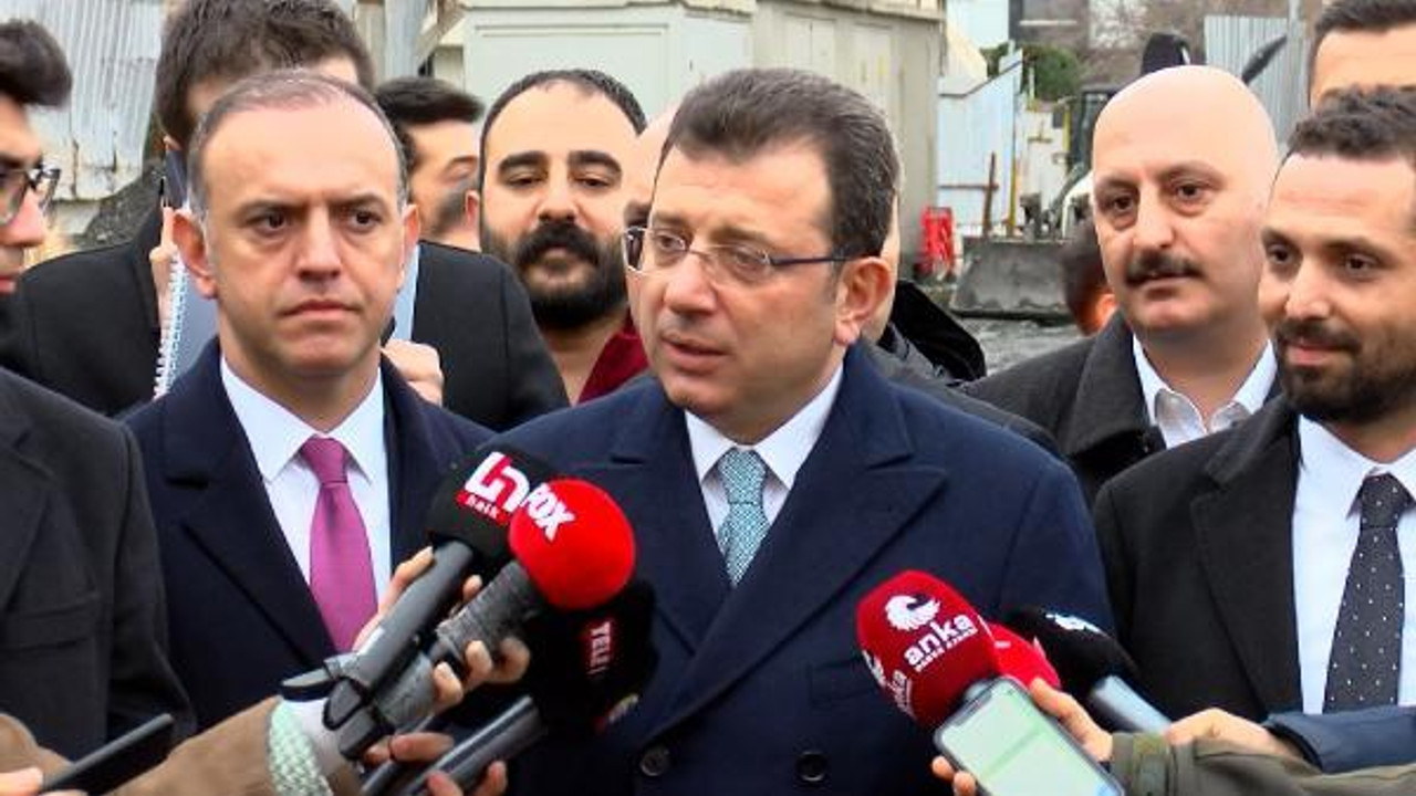 İmamoğlu: Sayın İnce'yle biz bu tonda bu dilde ve bu kavramlarla konuşmadık