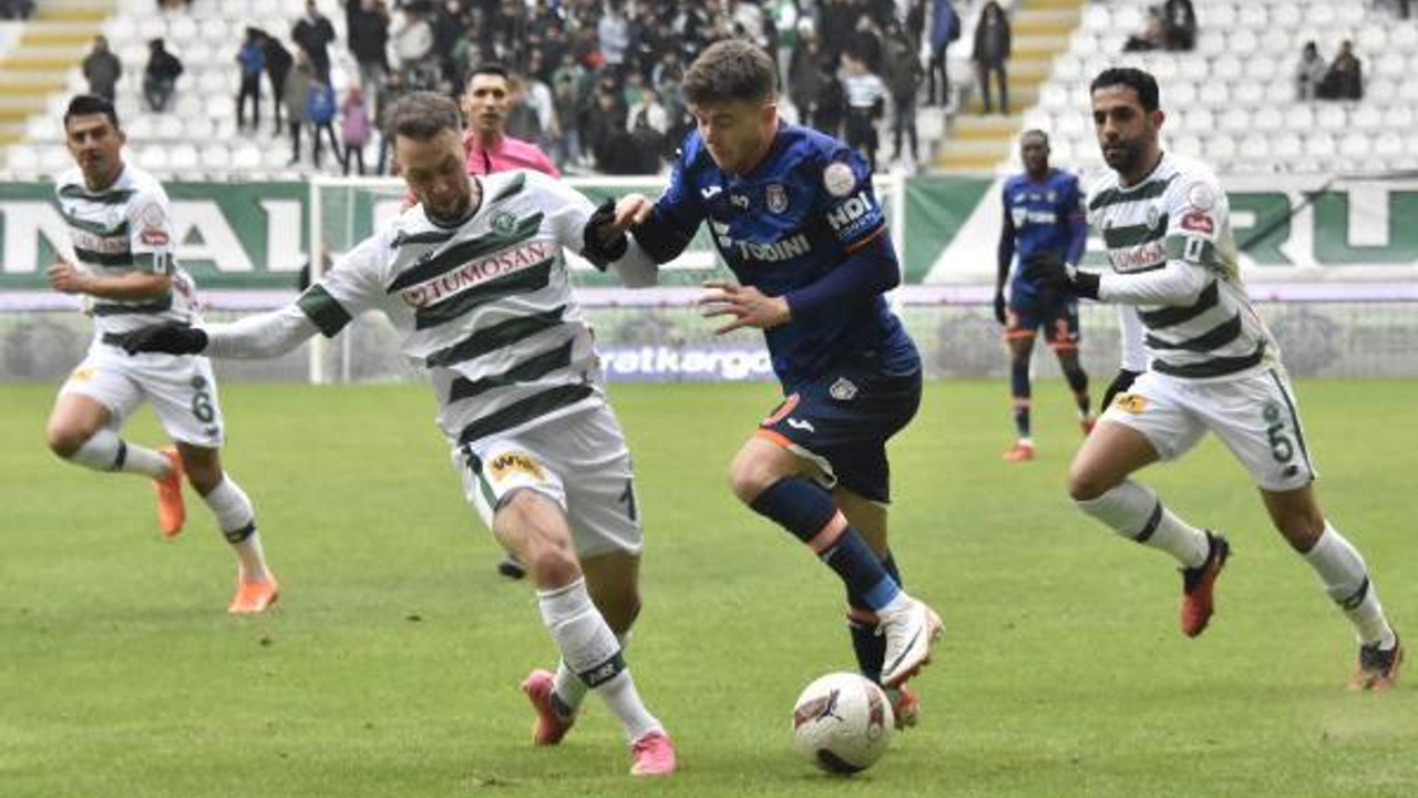 Konyaspor - Başakşehir (FOTOĞRAFLAR)
