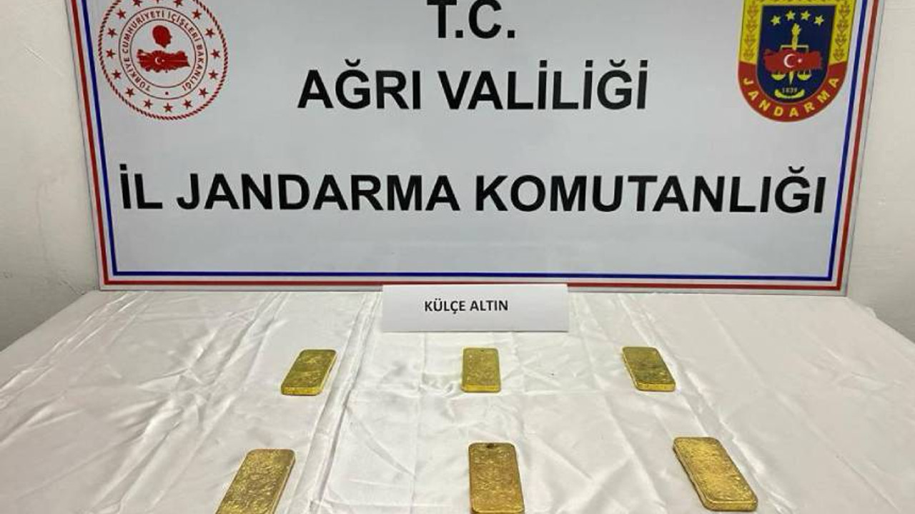 Jandarma ekiplerinden nefes kesen suç üstü: Yüzlerce altın külçe ele geçirildi!