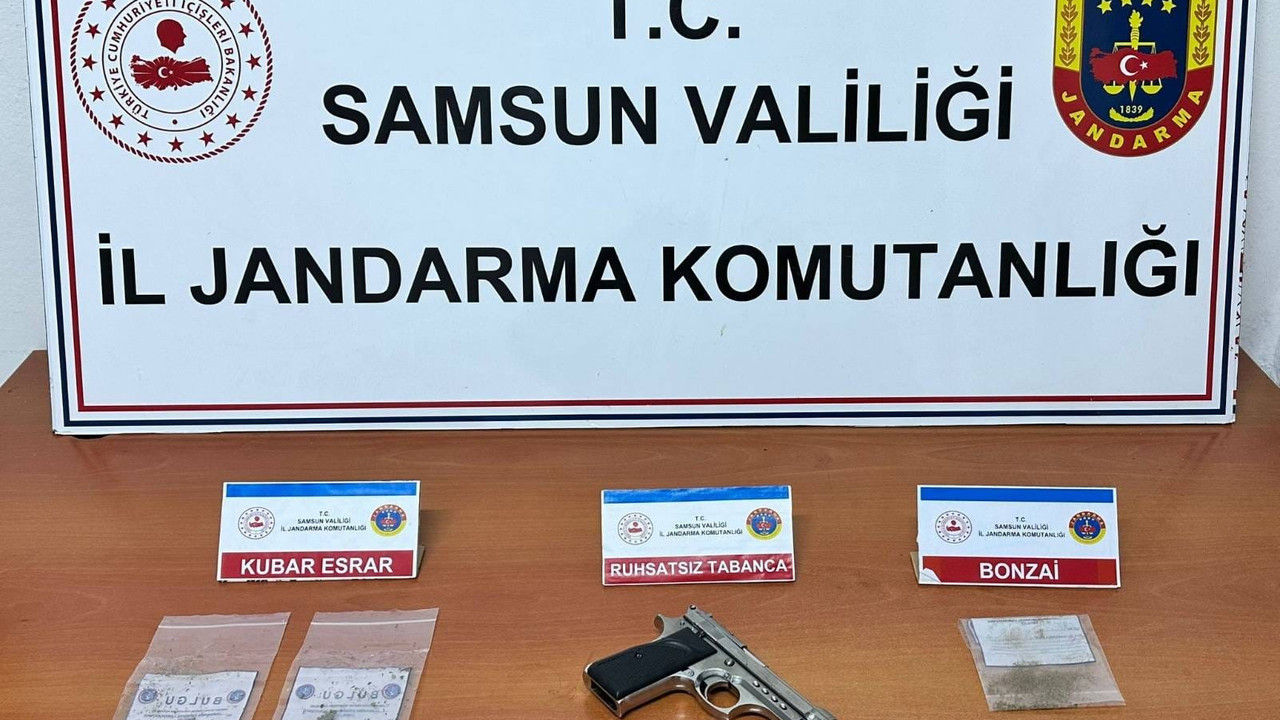 Samsun'da uyuşturucuya geçit yok: 3 kişi kıskıvrak yakalandı