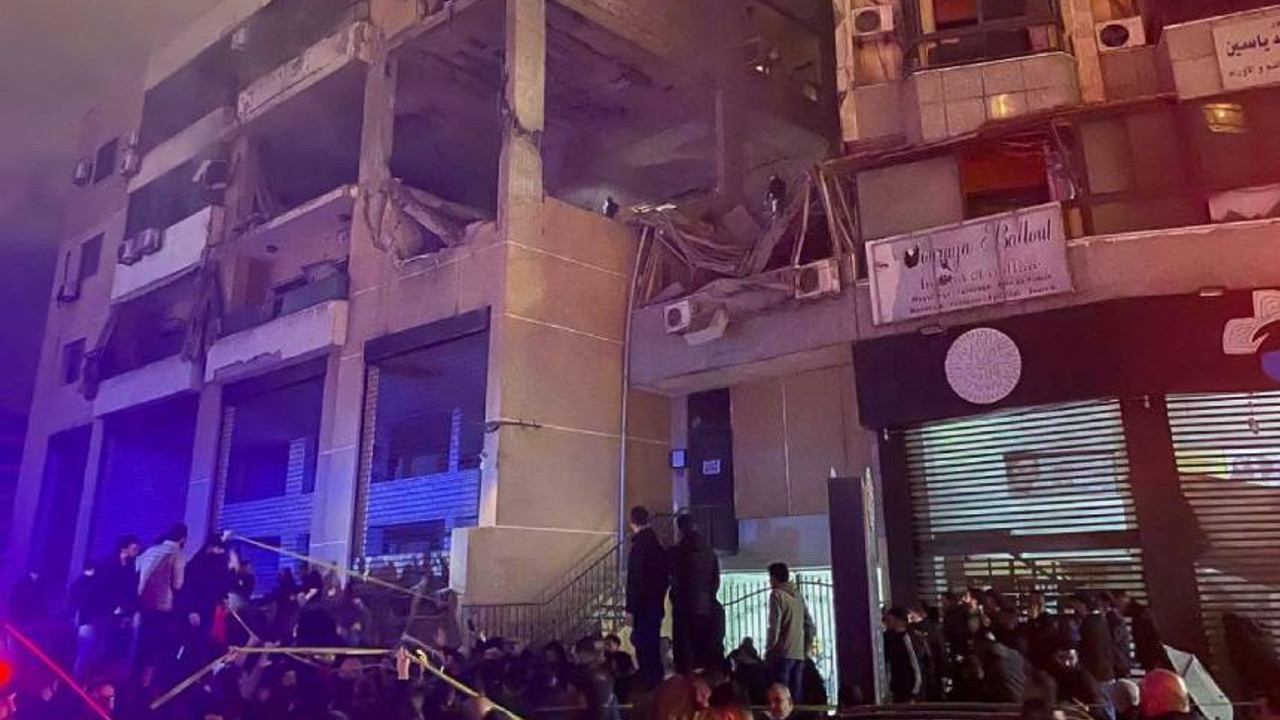 İsrail, Beyrut'ta Hamas ofisini vurdu