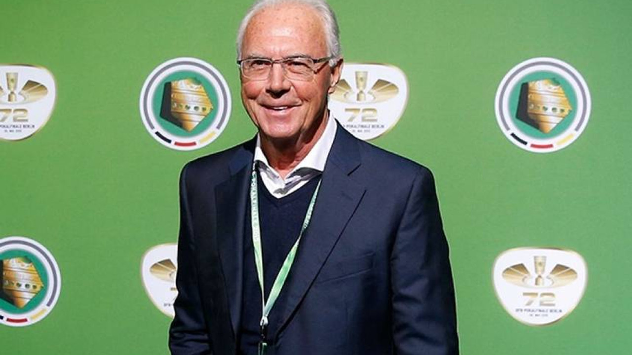 Alman futbol efsanesi Franz Beckenbauer, 78 yaşında hayatını kaybetti