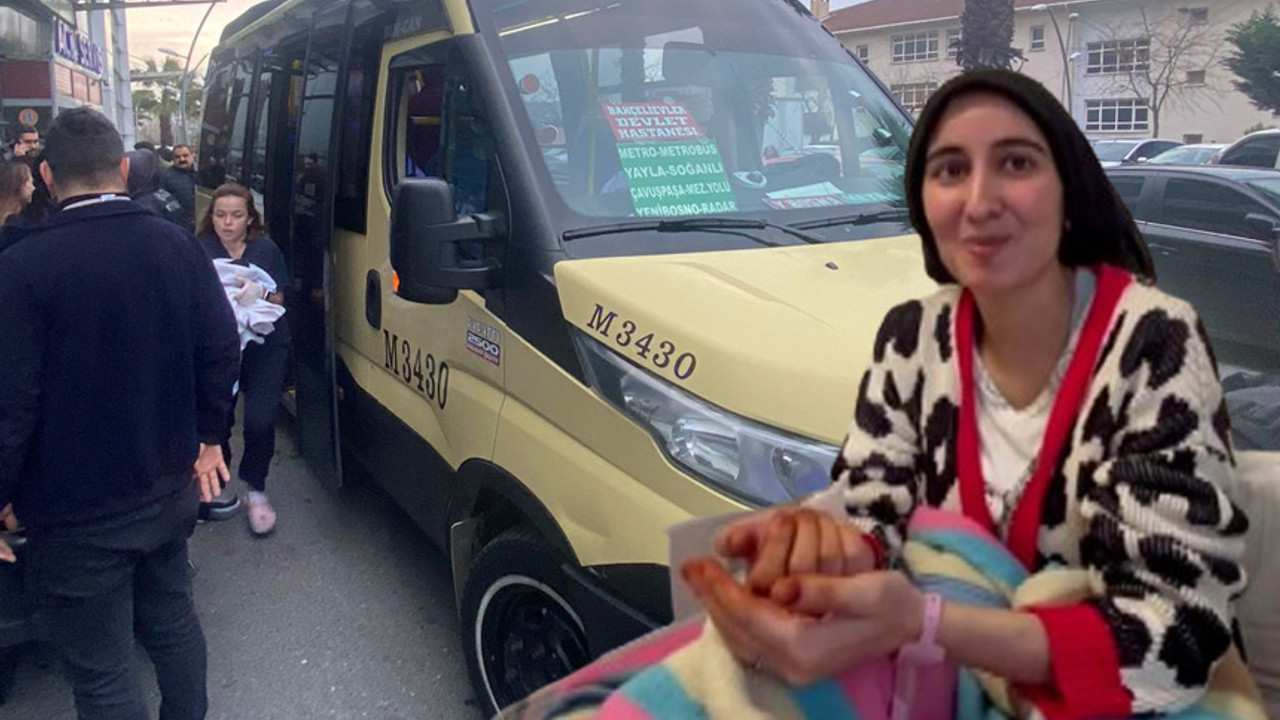 Film gibi olay! Bahçelievler'de hamile kadın minibüste doğum yaptı