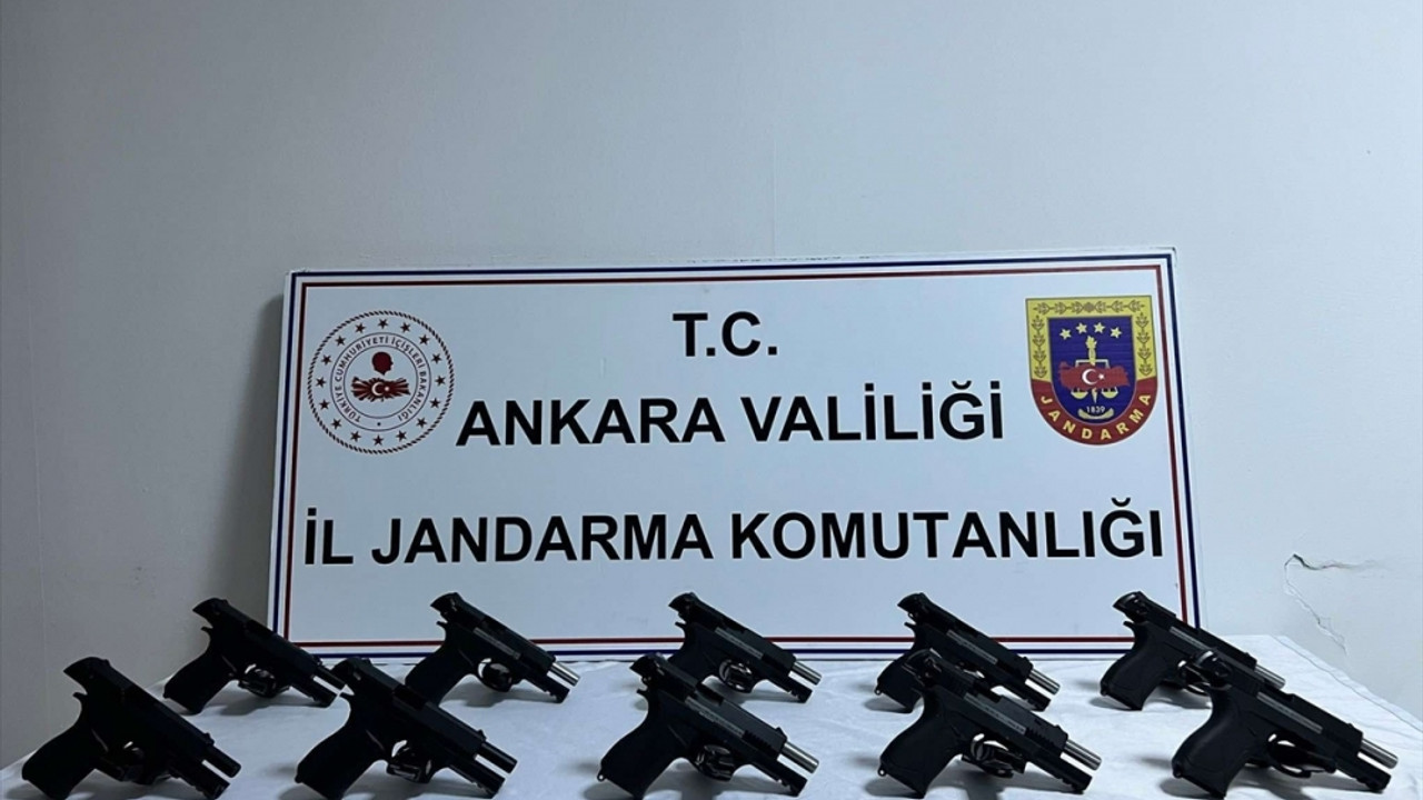 Adana'dan Ankara'ya kargo ile ruhsatsız silah getirten şüpheli yakalandı