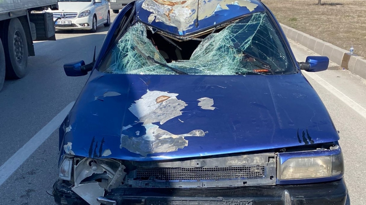 Afyonkarahisar'da otomobilin çarptığı bisikletli öldü