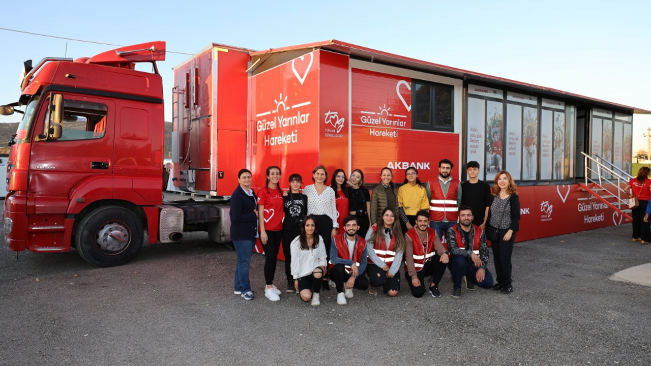 Akbank Güzel Yarınlar Hareketi, Hatay'da gençlerle buluşuyor