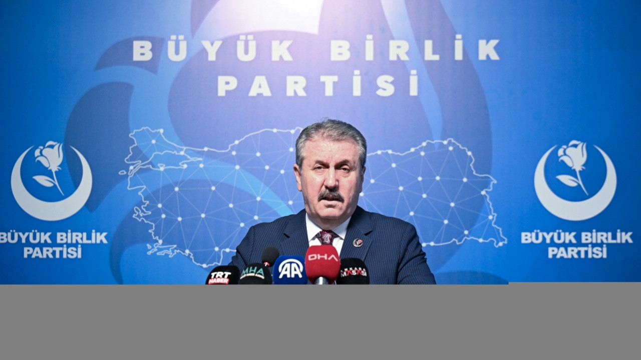 BBP Genel Başkanı Destici, basın toplantısı düzenledi: