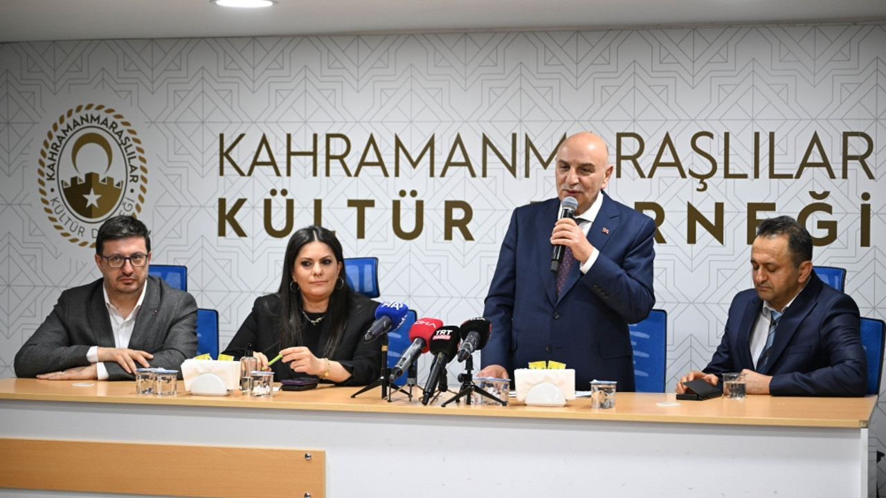 Cumhur İttifakı ABB Başkan adayı Altınok, Kahramanmaraş Kültür Derneği'nde konuştu: