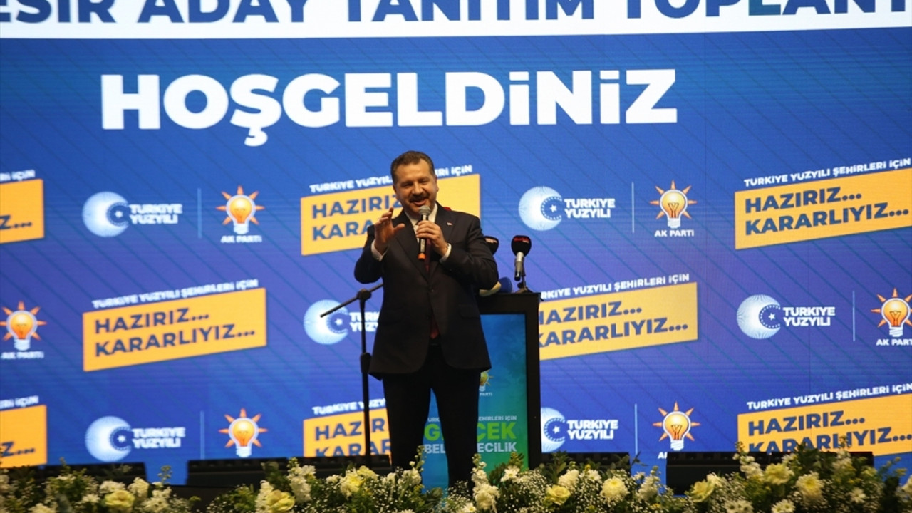 Cumhur İttifakı'nın Balıkesir ilçe belediye başkan adayları tanıtıldı