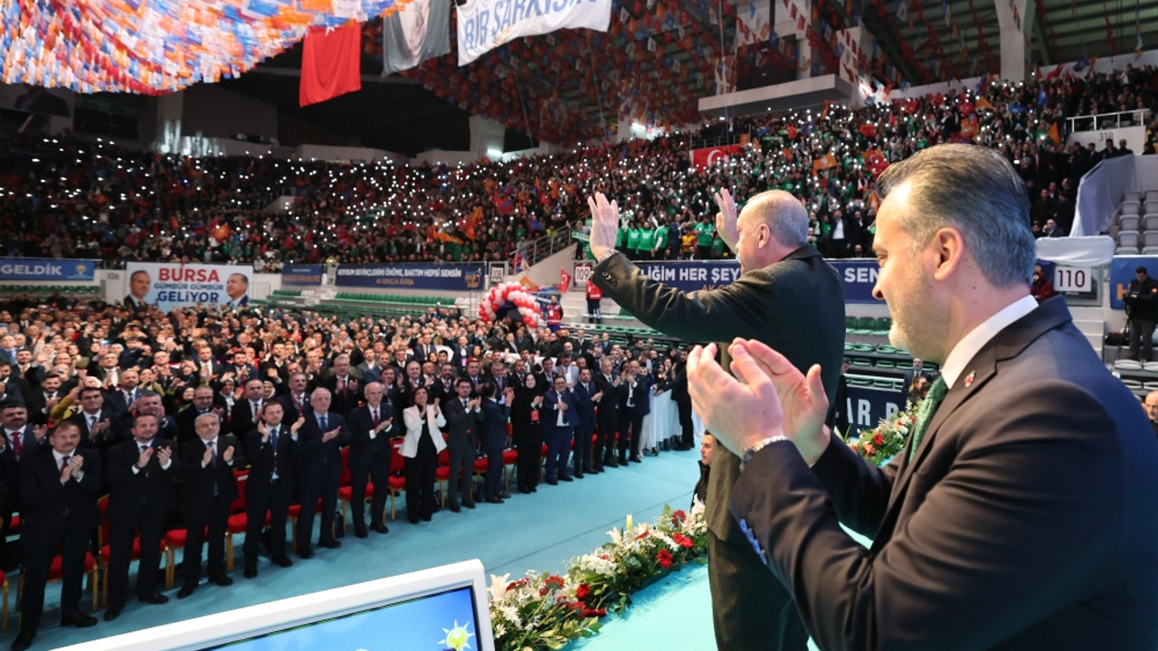 Cumhurbaşkanı Erdoğan, Bursa'da AK Parti Aday Tanıtım Toplantısı'nda konuştu: (1)