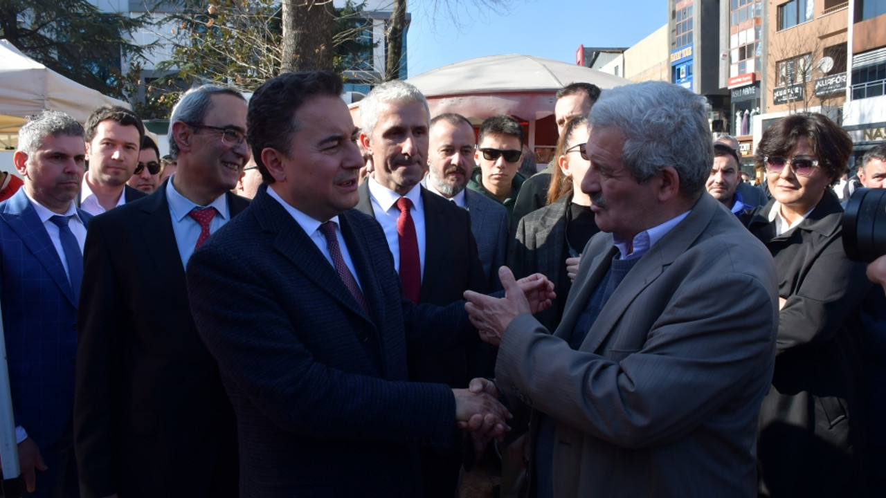 DEVA Partisi Genel Başkanı Babacan, Düzce'de aday tanıtım toplantısına katıldı: