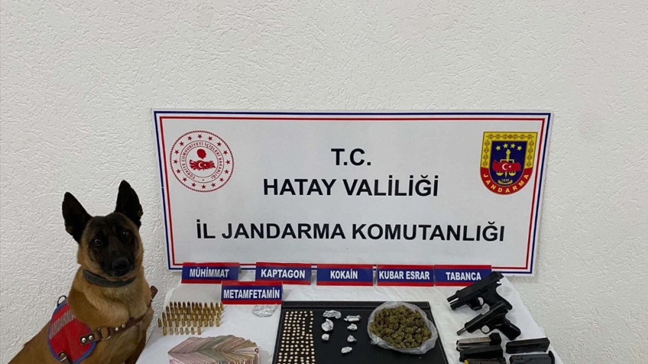 Hatay'da uyuşturucu operasyonunda 2 şüpheli gözaltına alındı