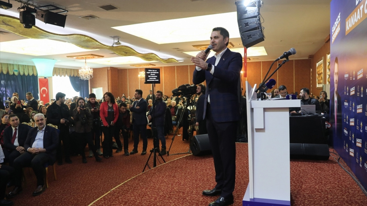 İBB Başkan adayı Kurum, Beylikdüzü'nde konuştu: