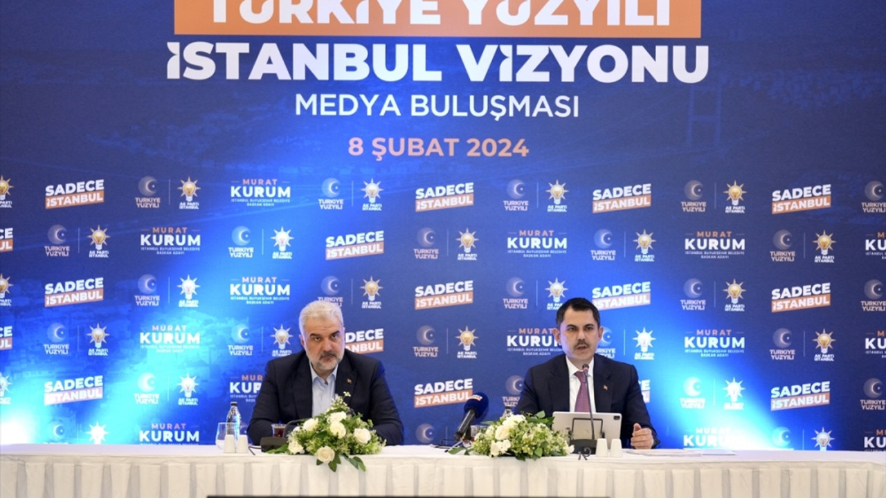 İBB Başkan adayı Kurum Medya Buluşması'nda konuştu: