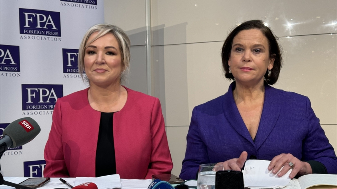 İrlanda'da ana muhalefetteki Sinn Fein'in lideri McDonald, Gazze'de ateşkes çağrılarını yineledi: