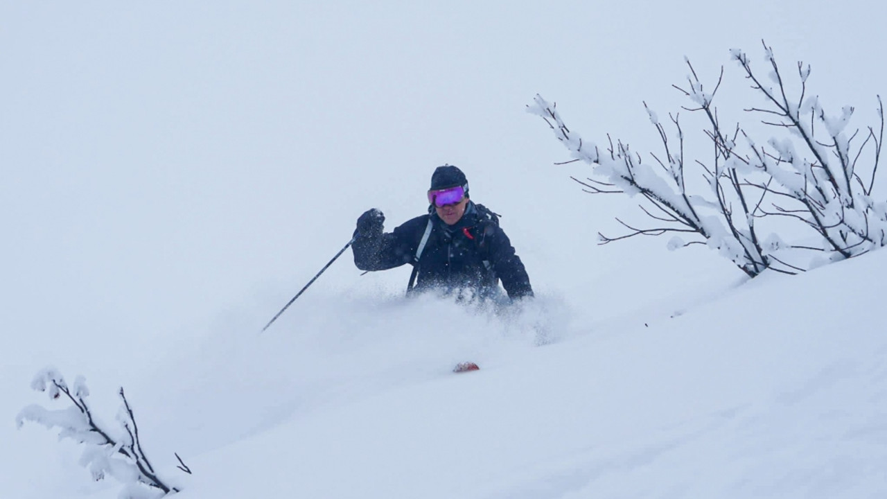 Kaçkar Dağları'nda "heliski" heyecanı devam ediyor
