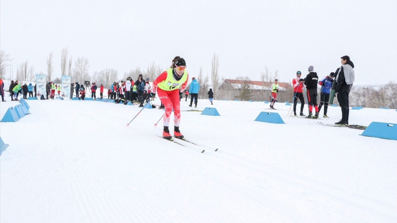 Kayaklı Koşu 1. Etap Yarışları, Erzurum'da başladı