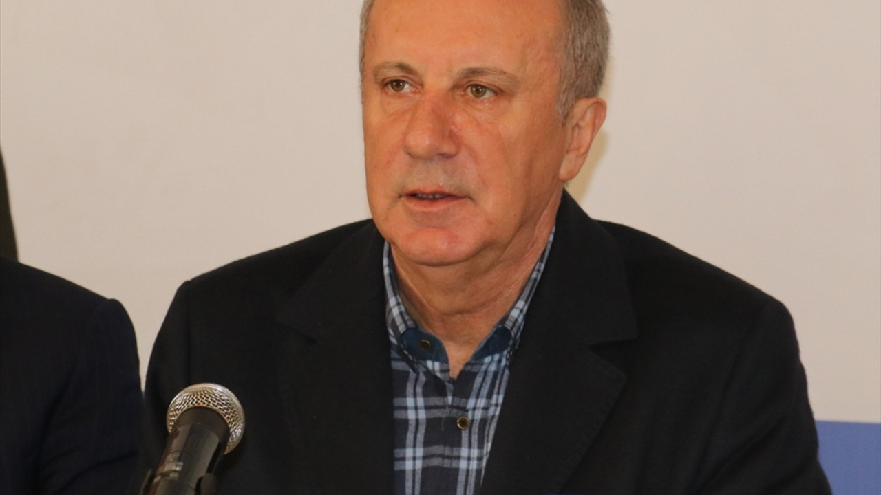 Memleket Partisi Genel Başkanı İnce, Mersin'de basın mensuplarıyla buluştu
