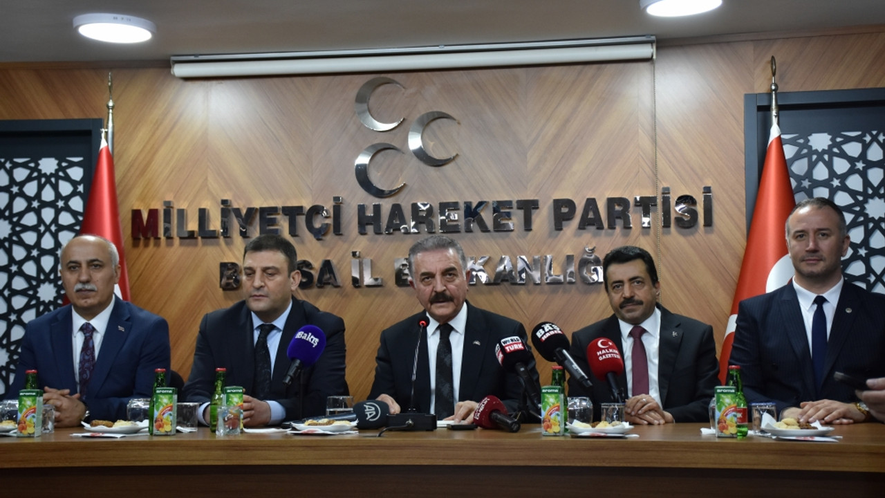 MHP Genel Sekreteri İsmet Büyükataman, Bursa'da konuştu: