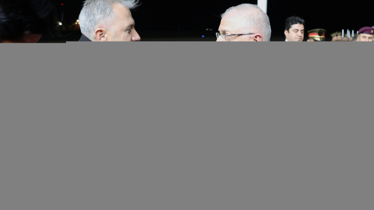 Milli Savunma Bakanı Güler, Irak'taki temasları kapsamında Erbil'e gitti