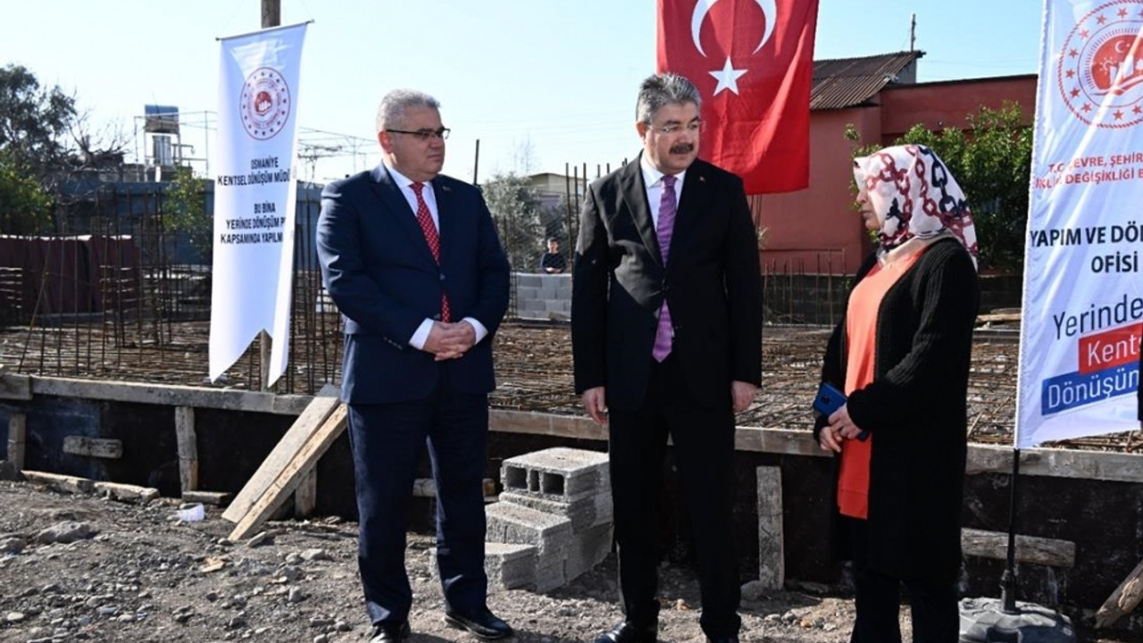 Osmaniye'de Yerinde Dönüşüm Projesi başladı
