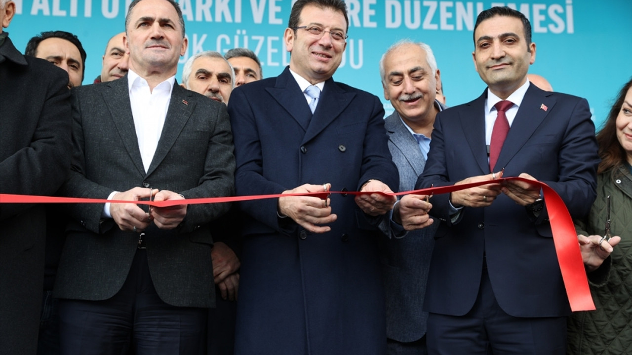 Piyalepaşa Camii Önü Zemin Altı Otopark ve Çevre Düzenlemesi Projesi'nin açılışı yapıldı