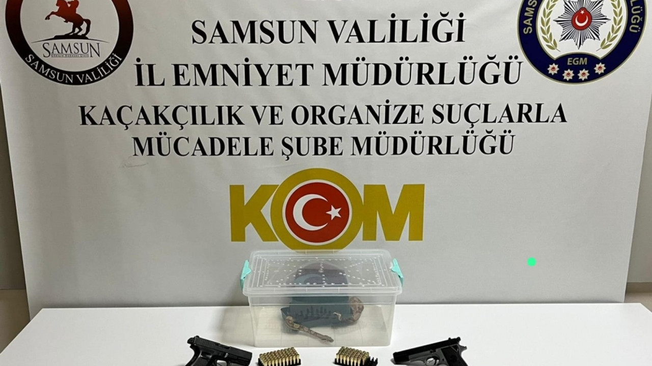 Samsun'da bir evde boa yılanı ele geçirildi