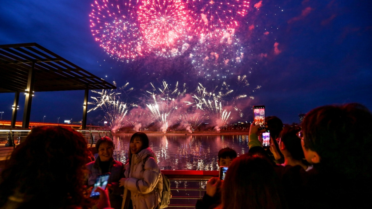 Sırbistan'da "Çin Işık Festivali" düzenlendi