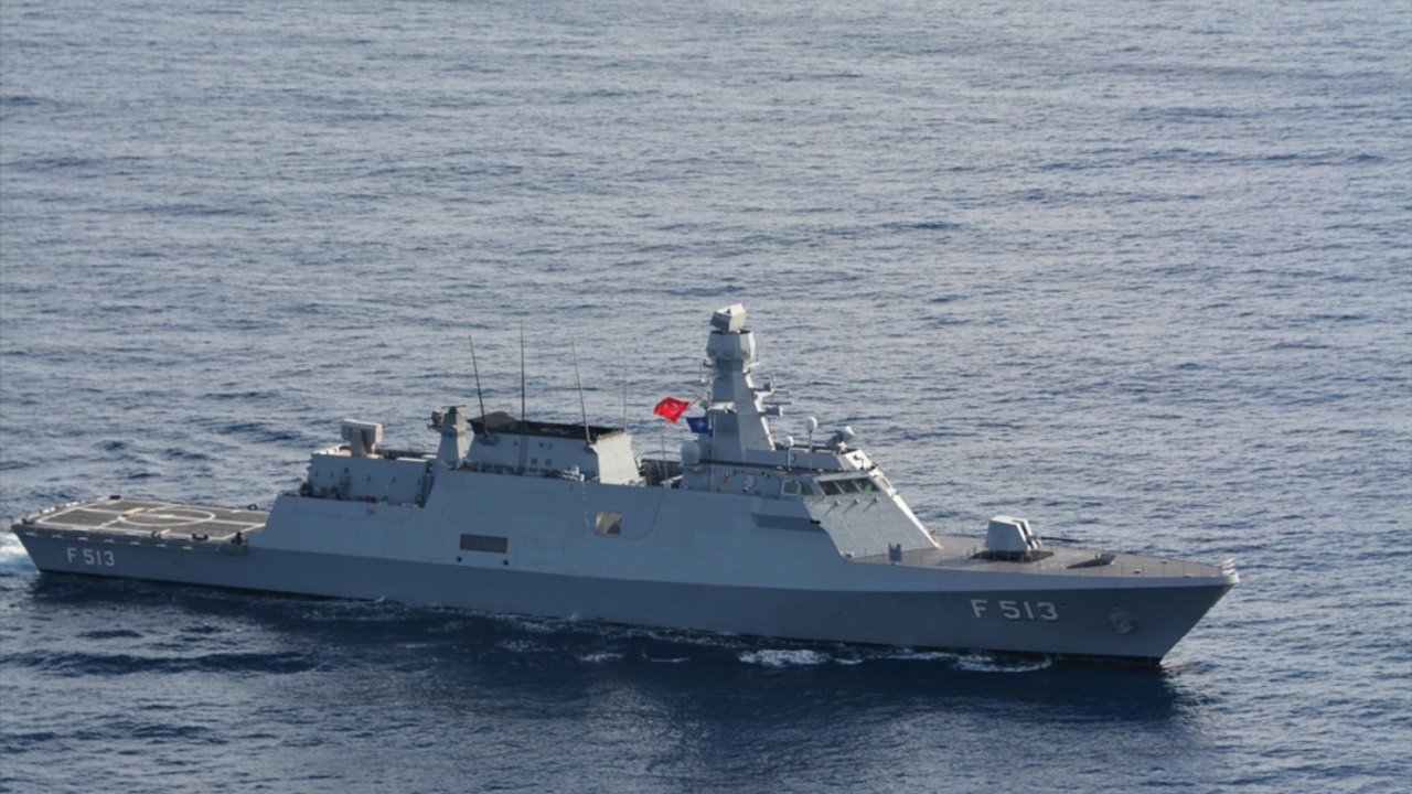 TCG BURGAZADA, Doğu Akdeniz'de keşif, gözetleme ve karakol görevine başladı