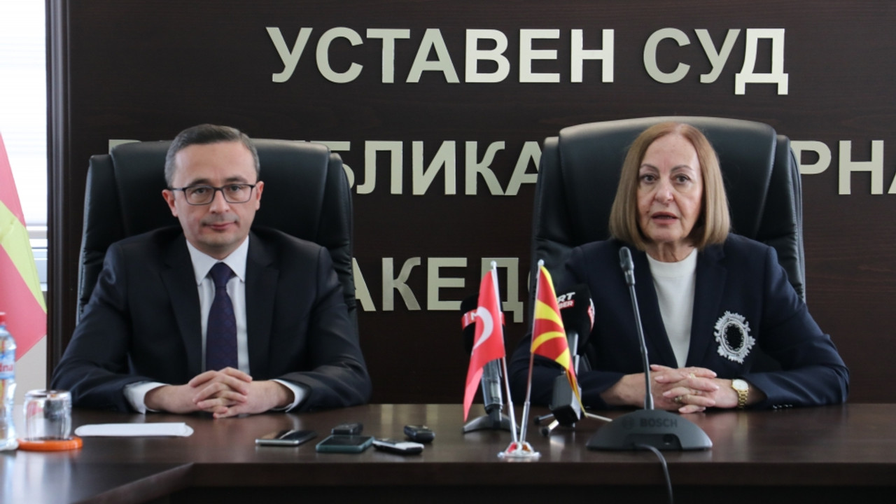 TİKA, Kuzey Makedonya Anayasa Mahkemesine teknolojik ekipman hibe etti