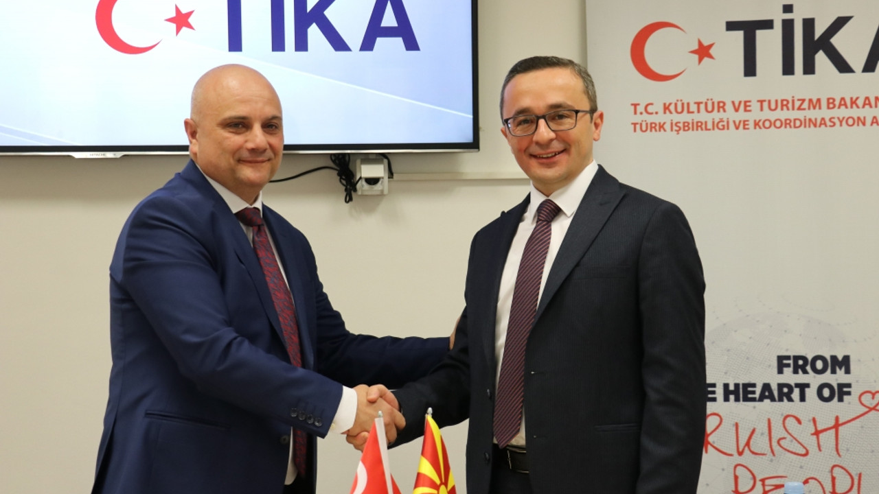 TİKA, Kuzey Makedonya Mali Polis İdaresine teknolojik ekipman hibe etti
