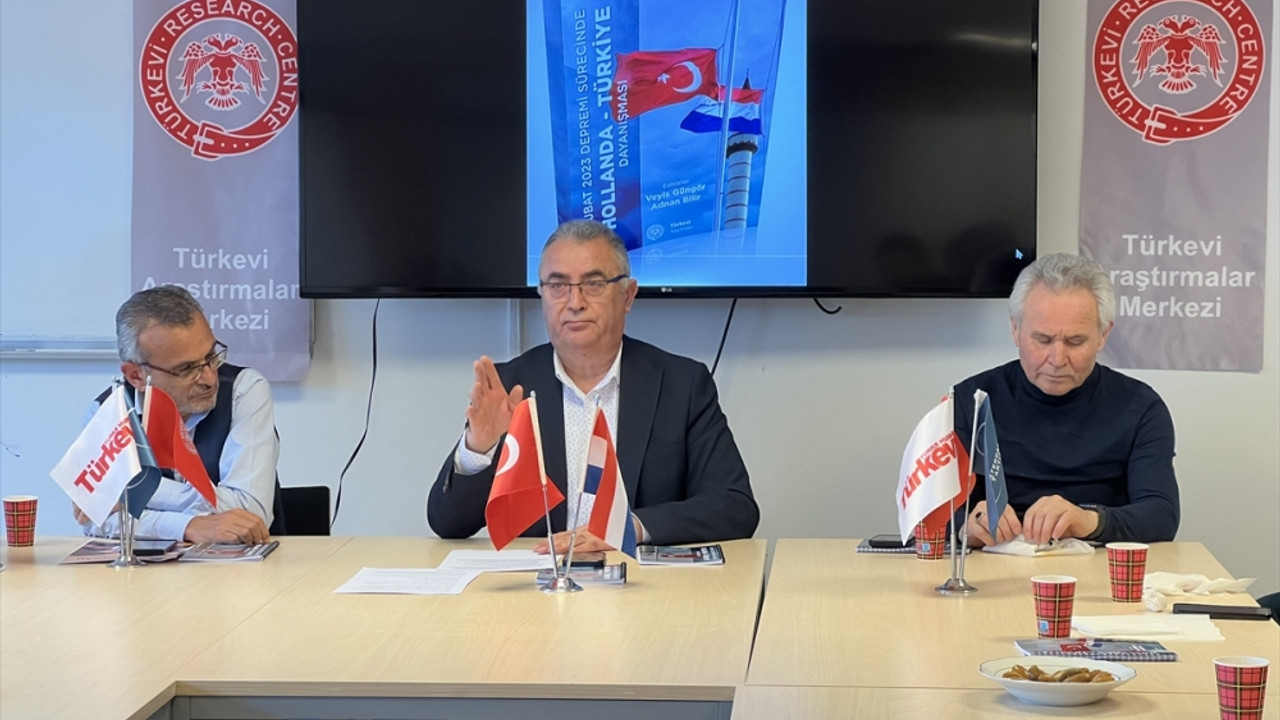 Türkevi Araştırmalar Merkezi, asrın felaketinde Hollanda'dan gönderilen yardımlara ilişkin rapor yayımladı