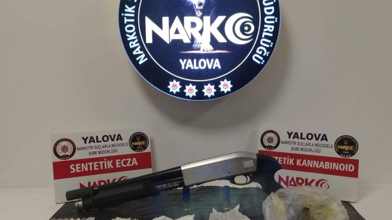 Yalova'da uyuşturucu operasyonunda 1 zanlı tutuklandı