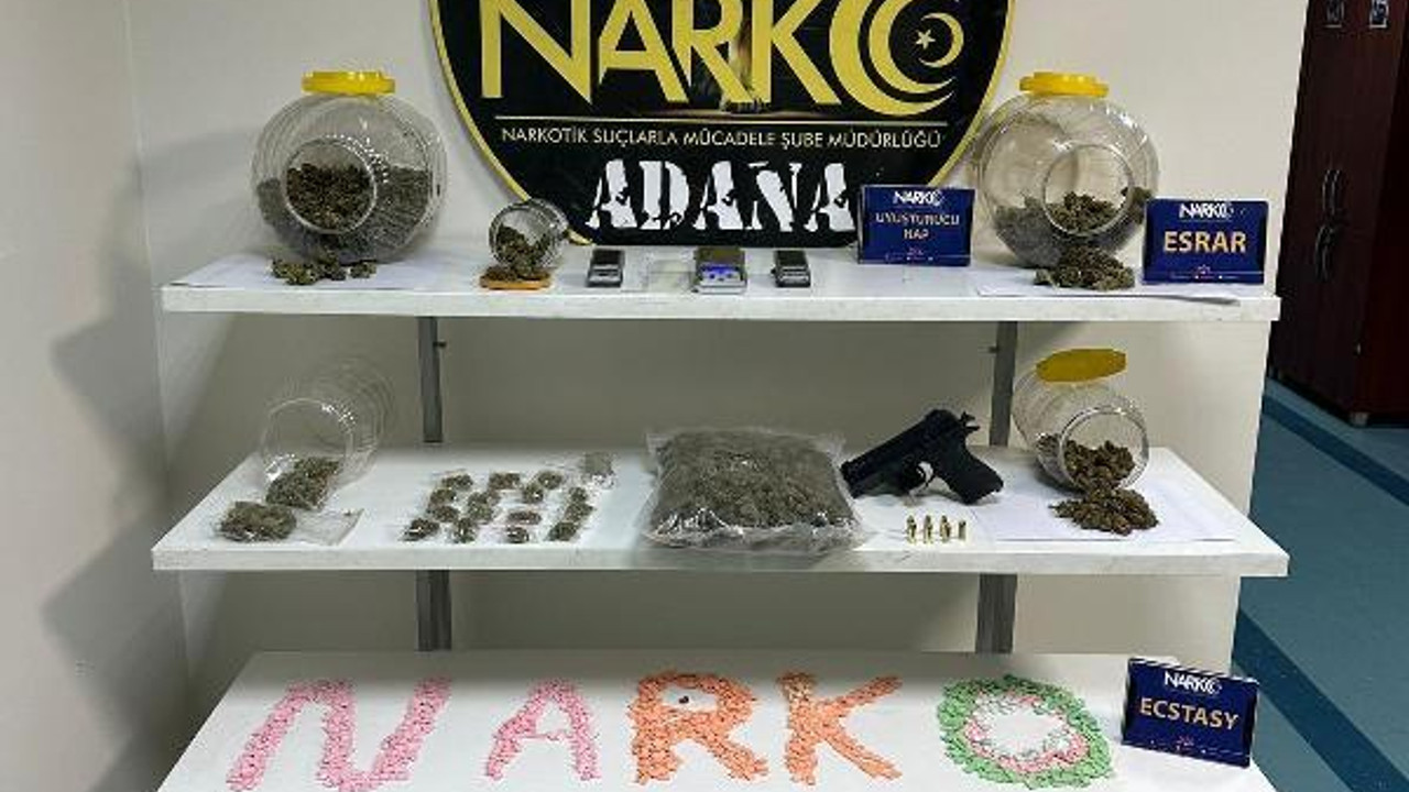 Adana’da Narkogüç- 48 operasyonuna 6 tutuklama