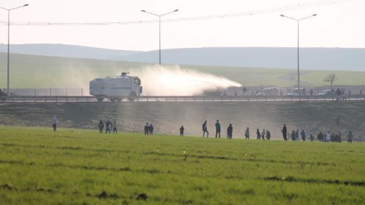 Batman'da maçın ardından taşkınlık çıkaran gruba polis müdahale etti