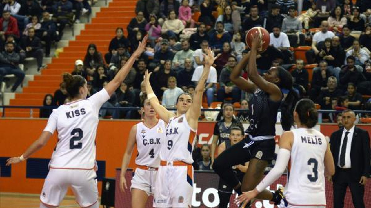 ÇBK Mersin - Beşiktaş: 70-75