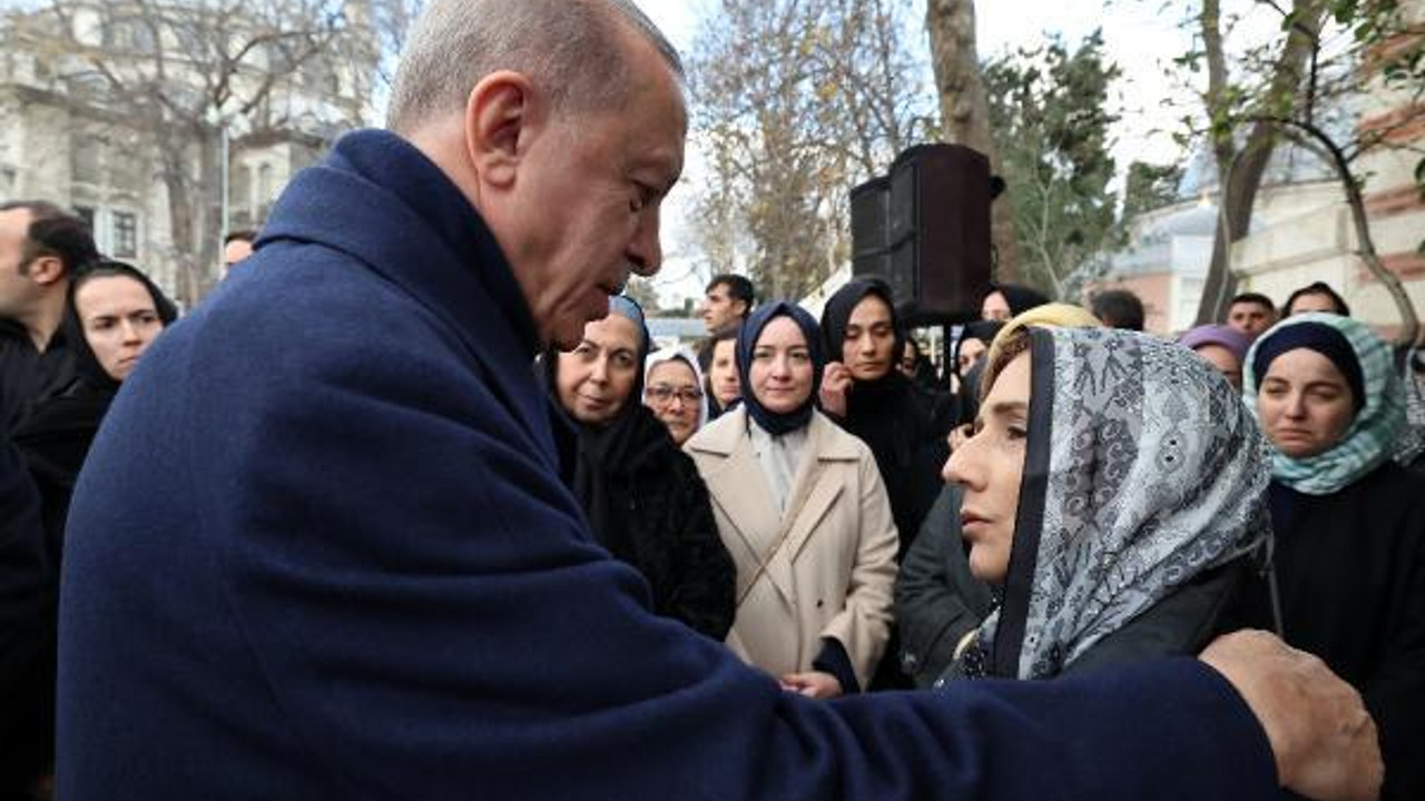 Cumhurbaşkanı Erdoğan, Yazar Alev Alatlı'nın cenaze törenine katıldı