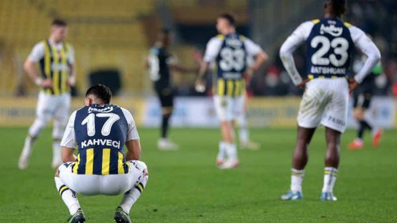 Fenerbahçe, şampiyonluk yolunda kritik 2 puan kaybetti