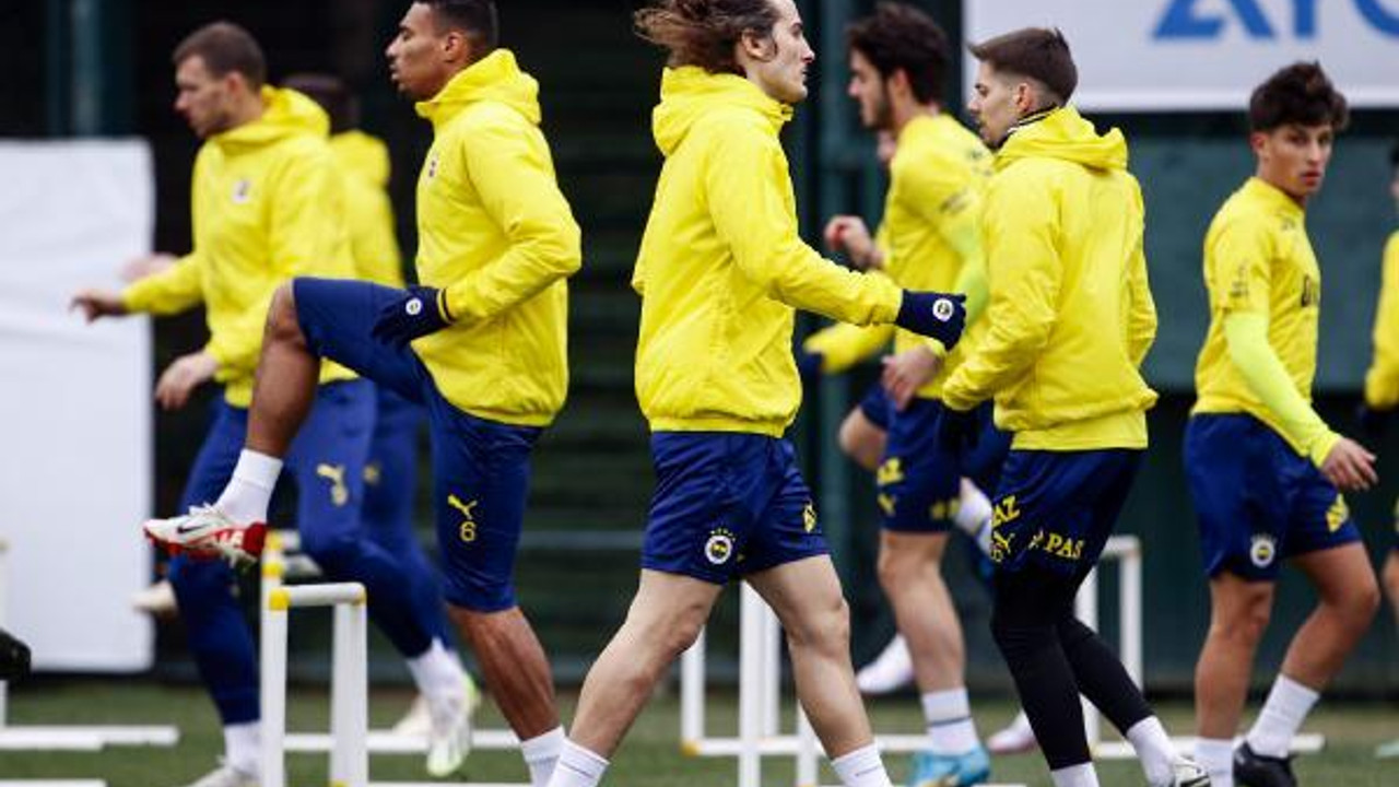 Fenerbahçe'de Gaziantep FK maçı hazırlıkları devam etti