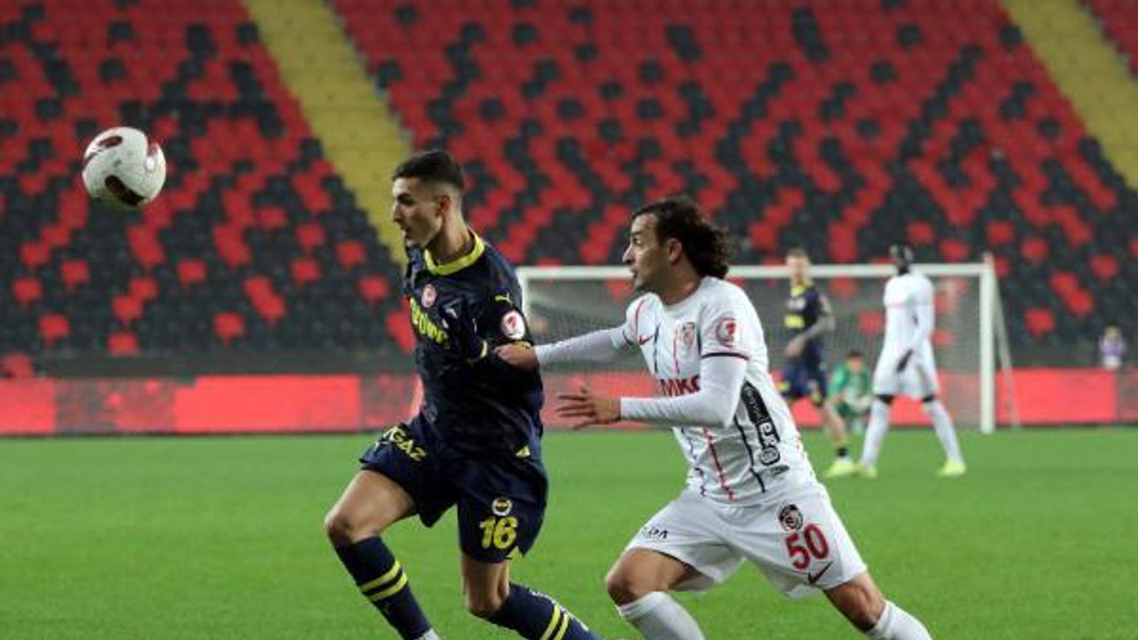 Gaziantep FK - Fenerbahçe: 0-2