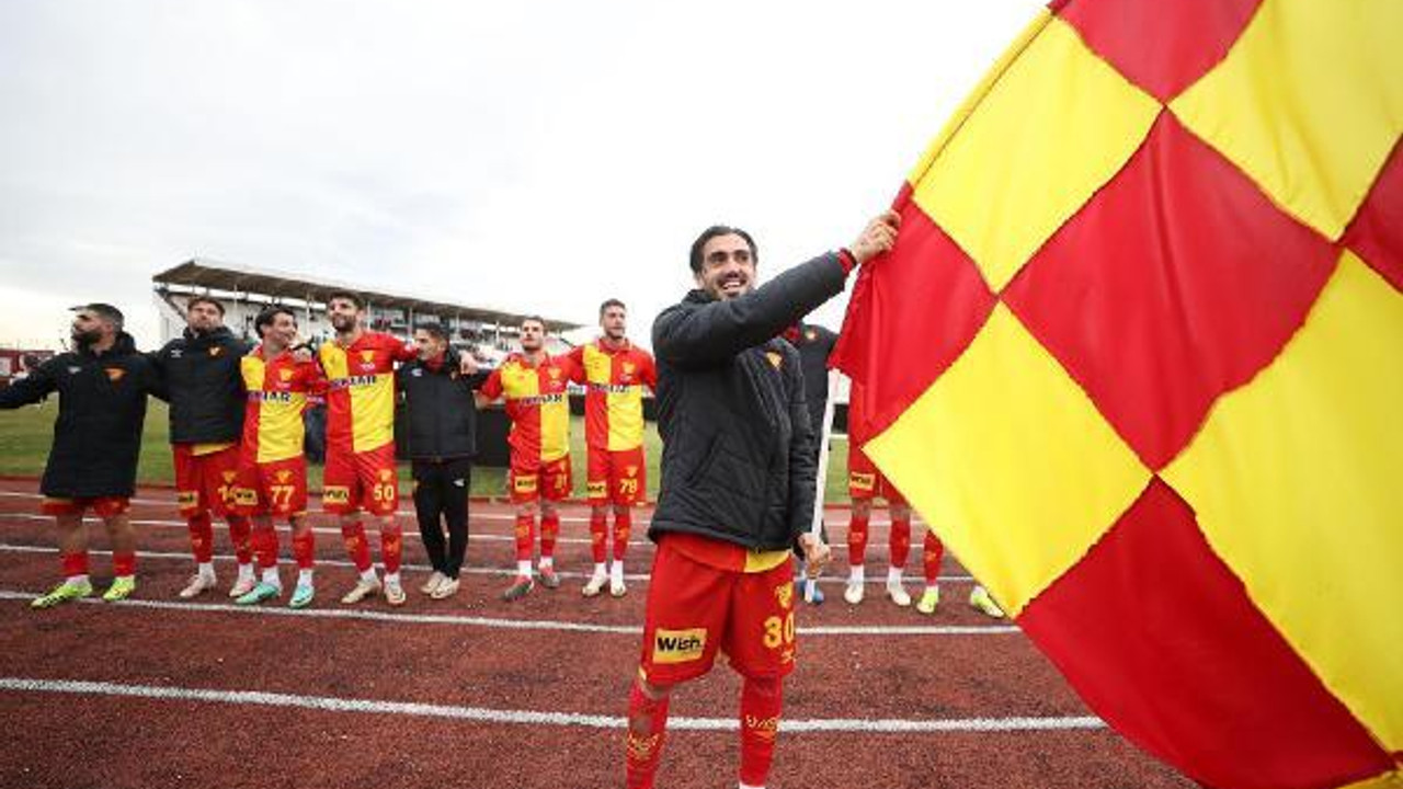 Göztepe dolu dizgin Süper Lig'e