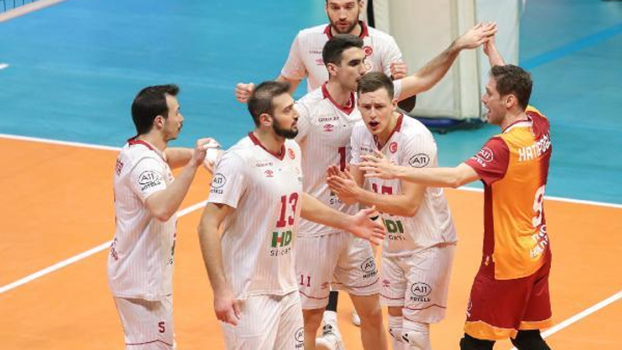 Mint Vero Volley Monza - Galatasaray HDI Sigorta: 3-0