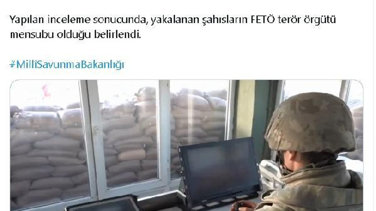 MSB: Yunanistan sınırında 4 FETÖ üyesi yakalandı